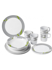 Zestaw obiadowy z melaminy Melamine Set Tulip - Brunner