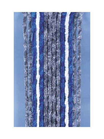 Kotki do drzwi 56x185cm szaro-niebiesko-białe - Arisol