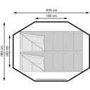 Namiot turystyczny dla 3 osób Jump 3 - EuroTrail