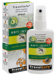 Preparat Ochrona przed owadami - TravelSafe Anti-Insect Spray 60ml - TravelSafe
