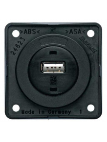 Gniazdo USB 12V czarny