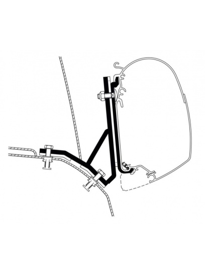 Adapter do markizy ściennej Omnistor 5 Ducato/Jumper/Boxer od 2006 - Thule