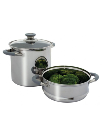 Garnek do gotowania z parowarem Cookware Set Corby - EuroTrail