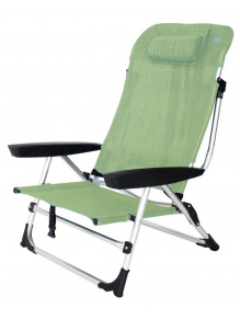 Krzesło plażowe Beach Chair Marbella Lime - EuroTrail