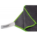 Ręcznik Frotte Microfiber Terry Towel XL Charcoal/Green - TravelSafe