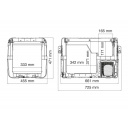 Lodówka kompresorowa CoolFreeze CFX50 12/240 V  - Dometic