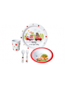 OUTLET - Zestaw obiadowy dla dzieci Molly Kids Girl 3+ - Brunner